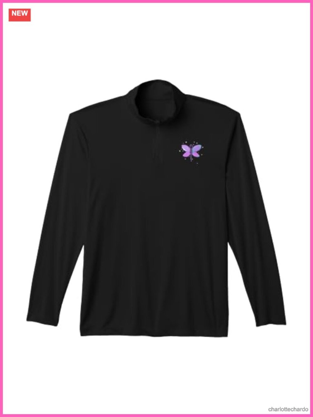 Women's Quarter-Zip Pullover Athletic Fit Polyester Climbing Top